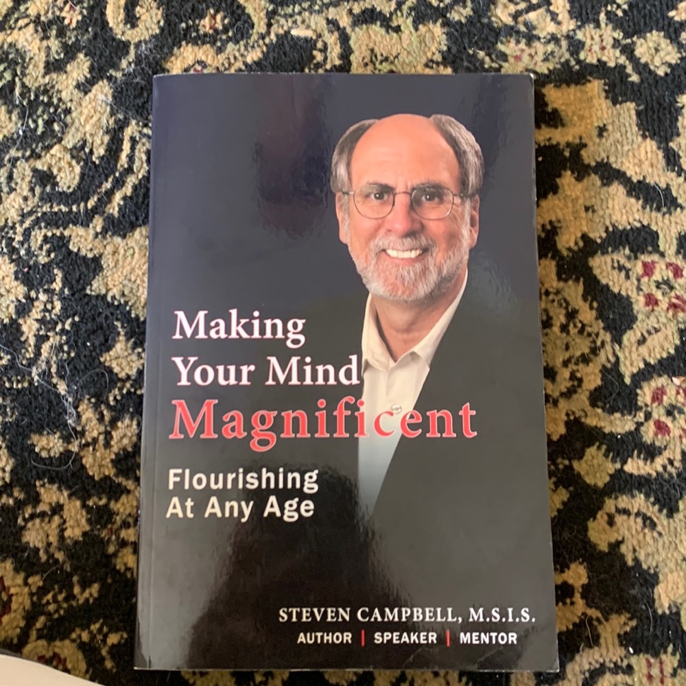 Used and signed copy of making your mind magnificent